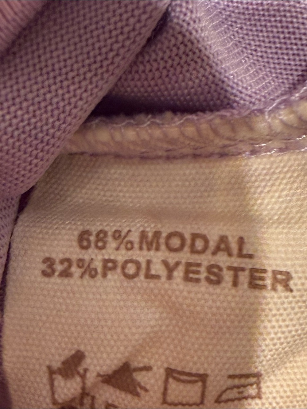 Mystree Lilac V-Neck Ruched Drawstring Crop Top women’s size medium - Picture 6 of 6